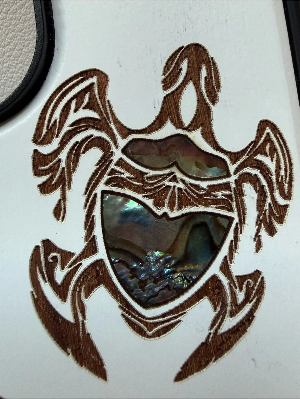 Moana’s Hawaii Honu Sea Turtle Abalone Inlay MagSafe iPhone 15/16 Pro Max Case